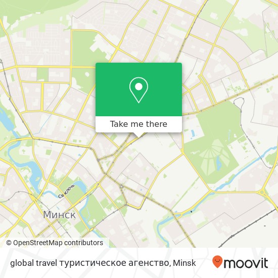 global travel туристическое агенство map