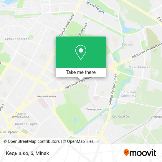 Кедышко, 6 map