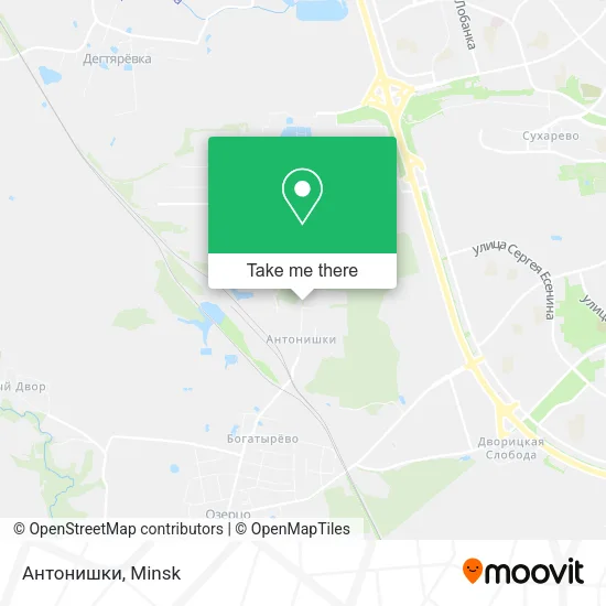 Антонишки map