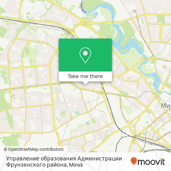 Управление образования Администрации Фрунзенского района map