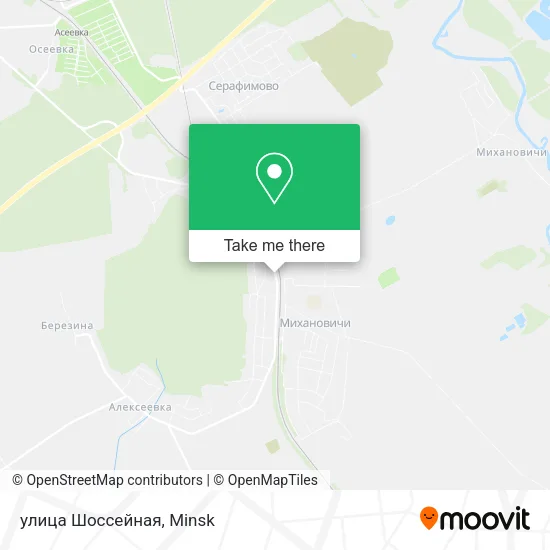 улица Шоссейная map