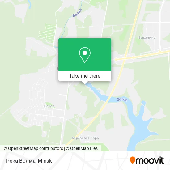 Река Волма map