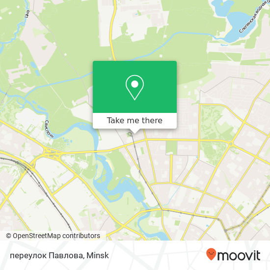 переулок Павлова map