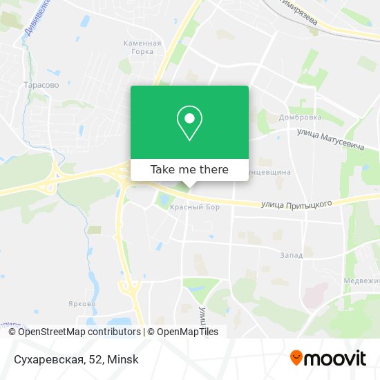 Сухаревская, 52 map