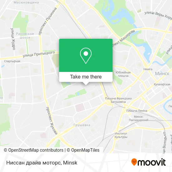 Ниссан драйв моторс map