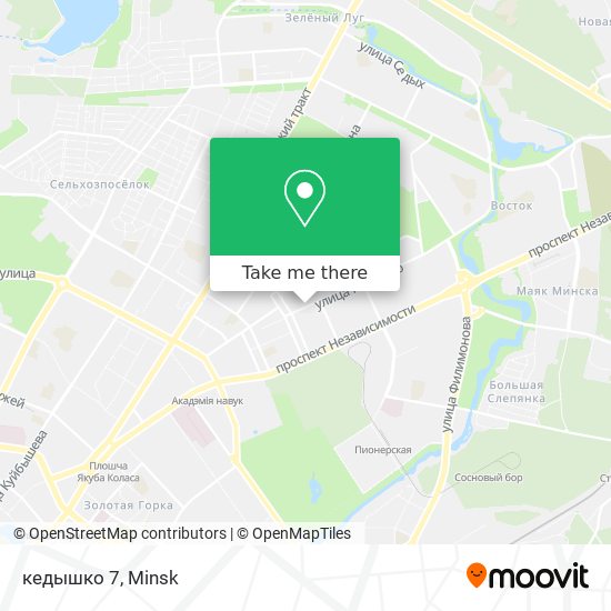 кедышко 7 map