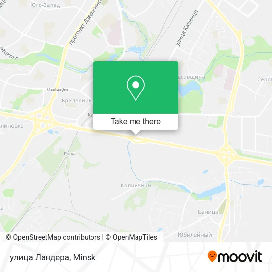 улица Ландера map
