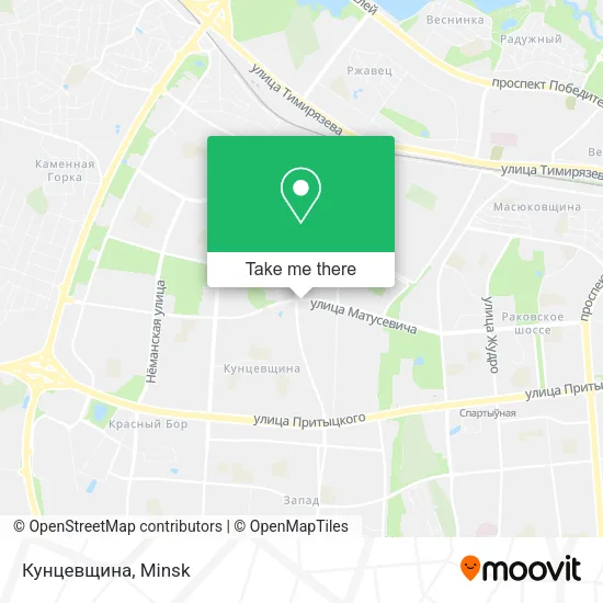 Кунцевщина map