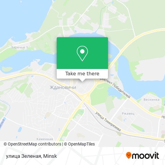 улица Зеленая map