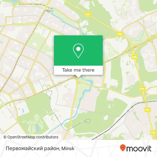 Первомайский район map