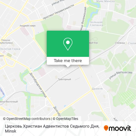 Церковь Христиан Адвентистов Седьмого Дня map