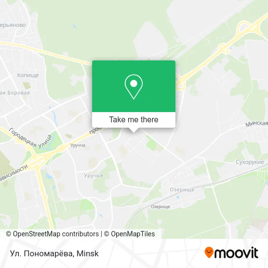 Ул. Пономарёва map