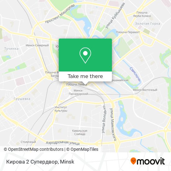 Кирова 2 Супердвор map