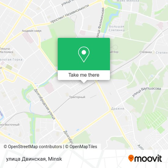 улица Двинская map