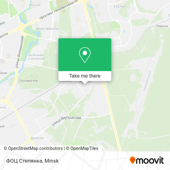 ФОЦ Степянка map