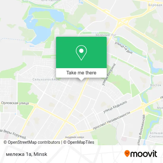 мележа 1а map