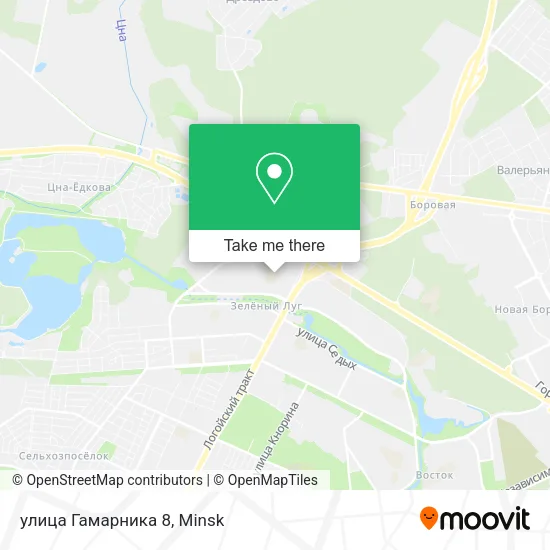 улица Гамарника 8 map