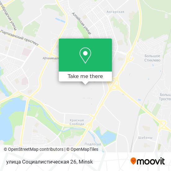 улица Социалистическая 26 map