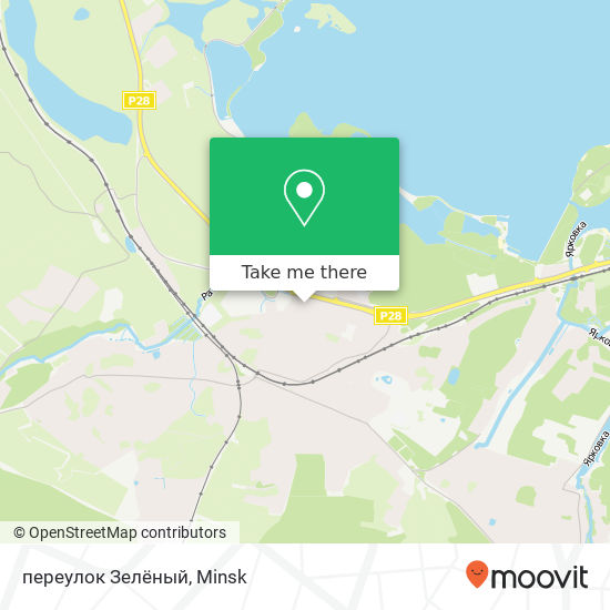 переулок Зелёный map