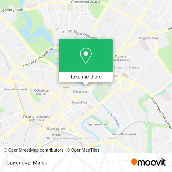 Свислочь map