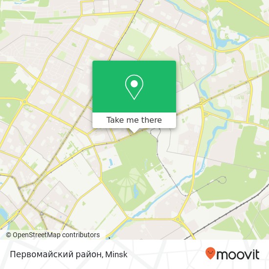 Первомайский район map