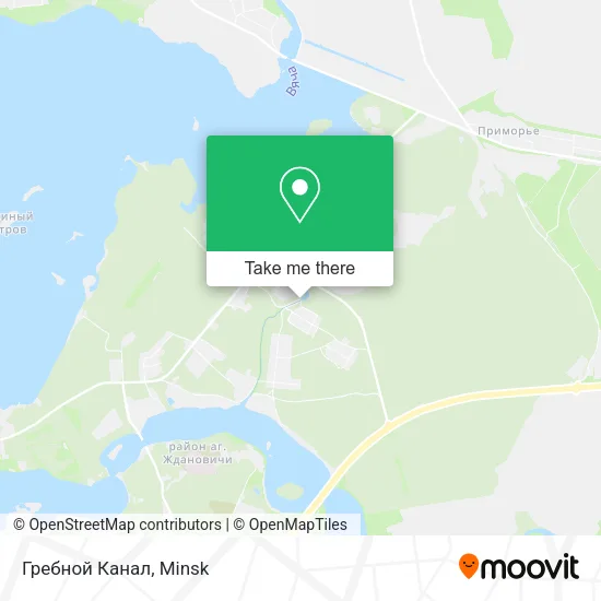 Гребной Канал map