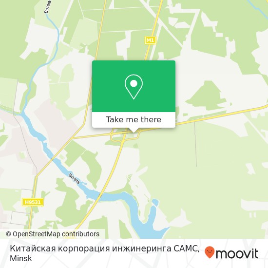 Китайская корпорация инжинеринга САМС map