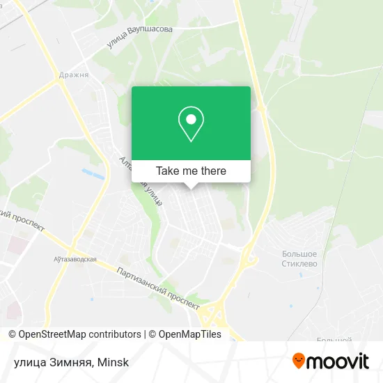 улица Зимняя map