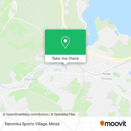 Ratomka Sports Village map