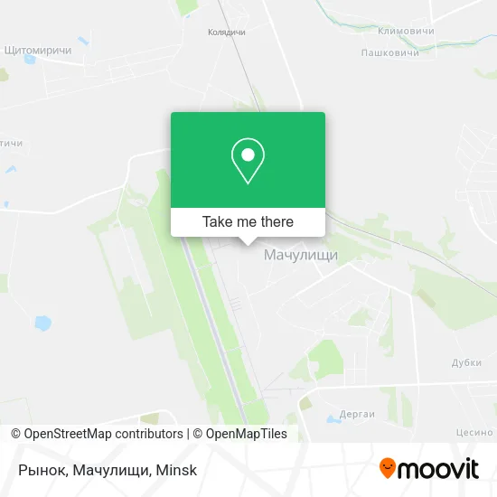 Рынок, Мачулищи map