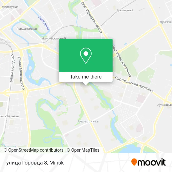 улица Горовца 8 map