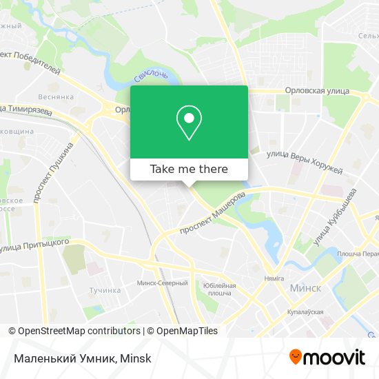 Маленький Умник map