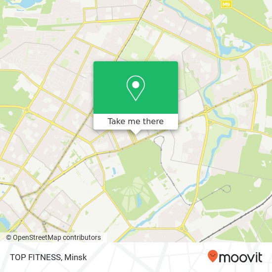 TOP FITNESS map