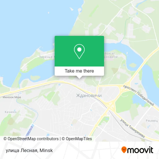 улица Лесная map