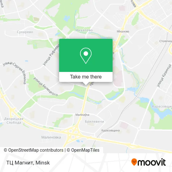 ТЦ Магнит map