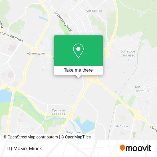 ТЦ Момо map