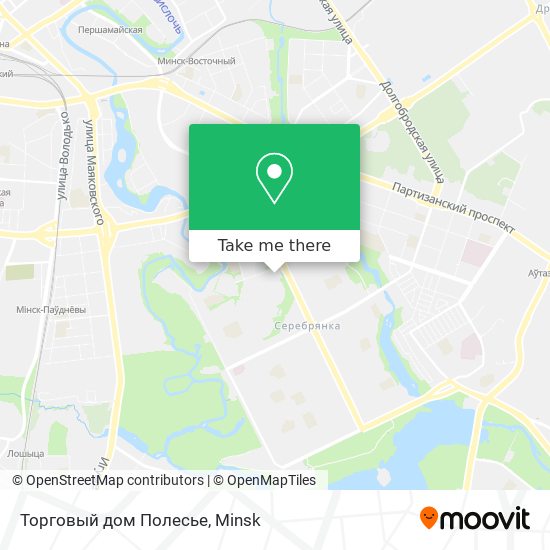 Торговый дом Полесье map