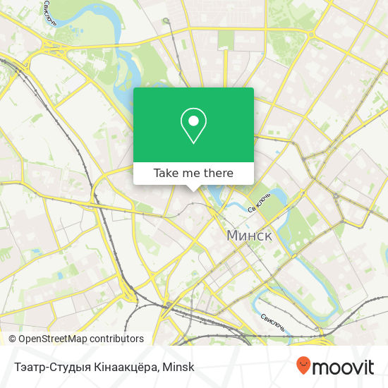 Тэатр-Студыя Кінаакцёра map