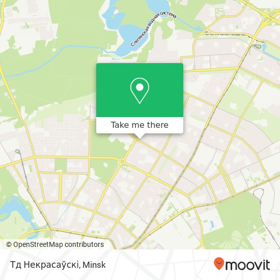 Тд Некрасаўскі map