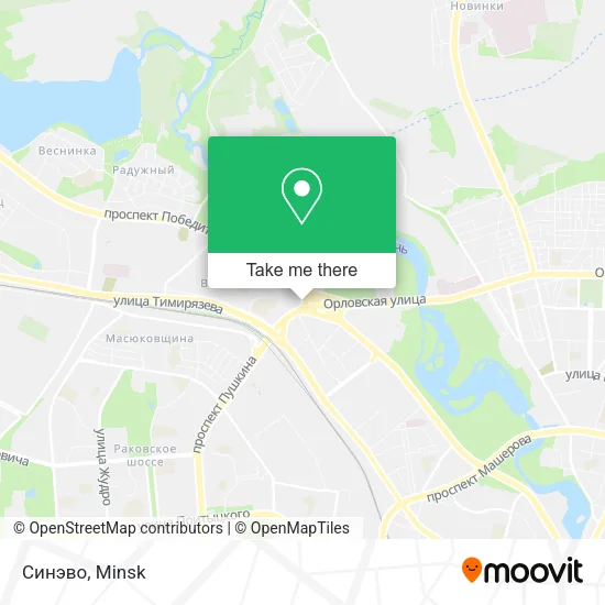 Синэво map