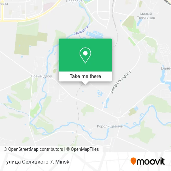 улица Селицкого 7 map