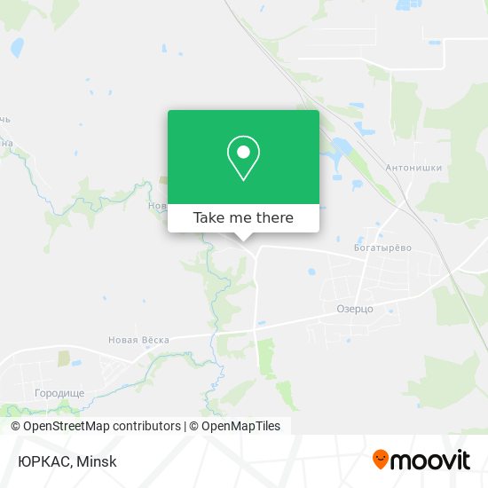 ЮРКАС map