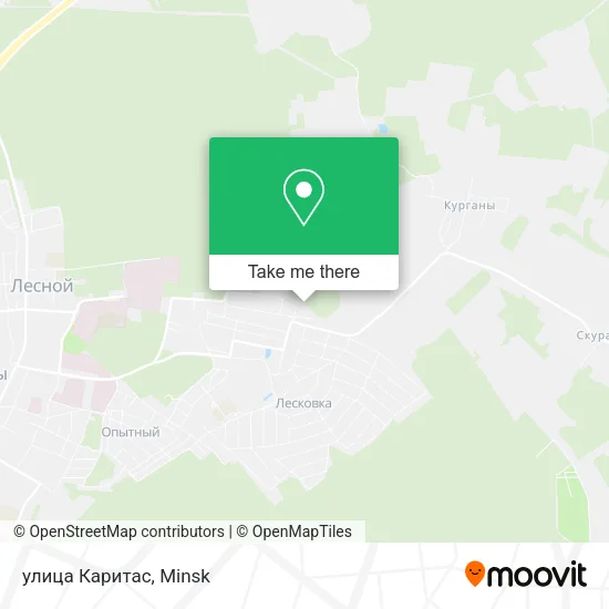 улица Каритас map