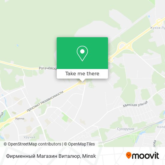 Фирменный Магазин Виталюр map