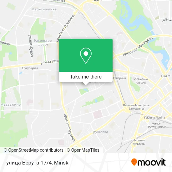 улица Берута 17/4 map