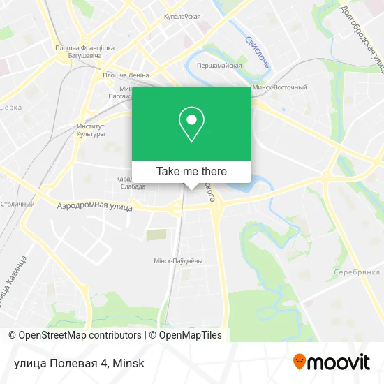 улица Полевая 4 map