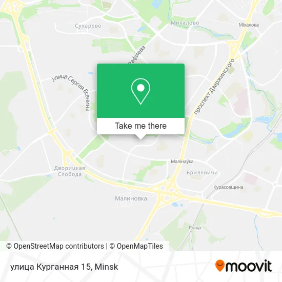 улица Курганная 15 map