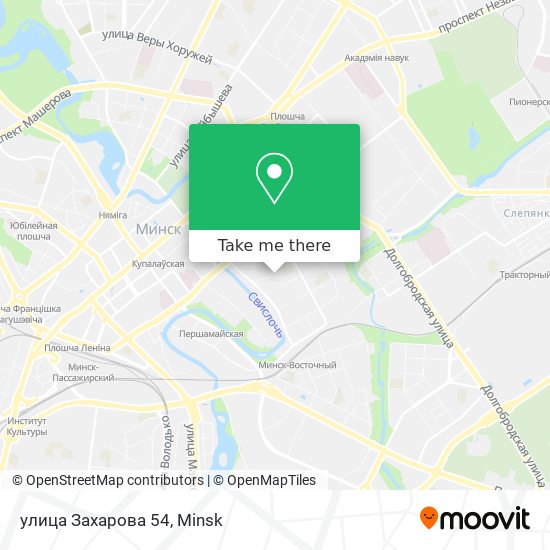 улица Захарова 54 map