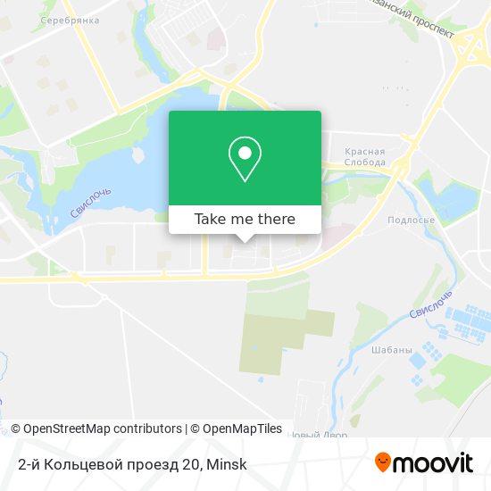 2-й Кольцевой проезд 20 map