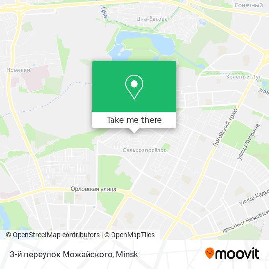 3-й переулок Можайского map